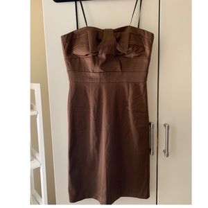 BCBG brown mini dress